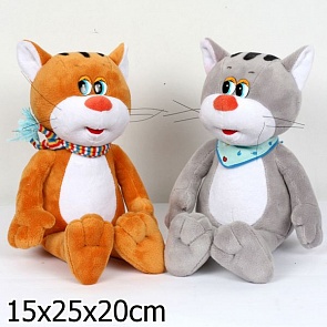 Мягкая игрушка – Котенок с Лизюкова, озвученная, 25 см. (Мульти-Пульти, F9-W1421/1422Bsim)